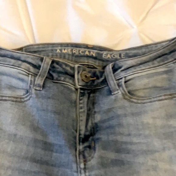 American eagle distressed super-stretch jeggings. - Picture 5 of 8